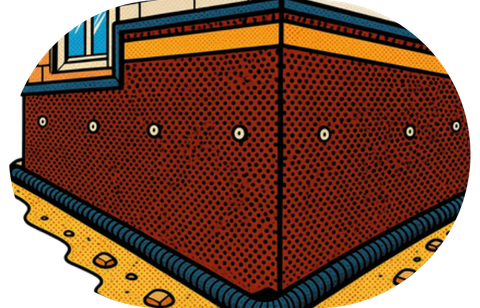 Foundation waterproofing